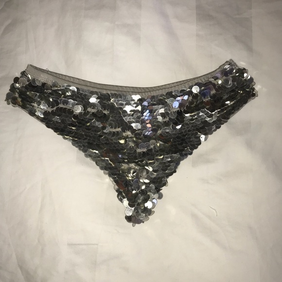 Silver cheeky rave bottoms! - Picture 2 of 2